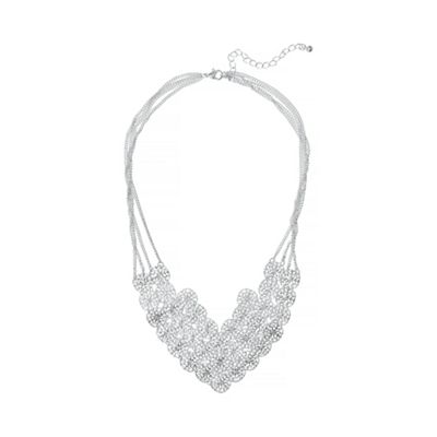 Silver arabella necklace